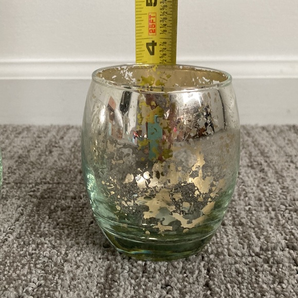 PartyLite Mercury Glass Tealight Holder Set - Picture 7 of 8